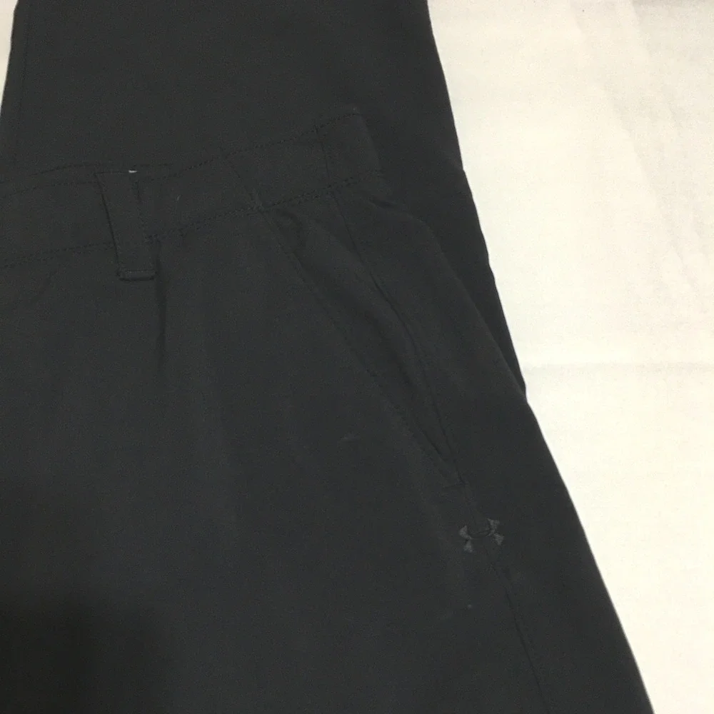 Under Armour Men's Match Play Golf Pants 36x32 Black Performance Stretch
